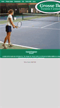 Mobile Screenshot of grosseiletenniscenter.com